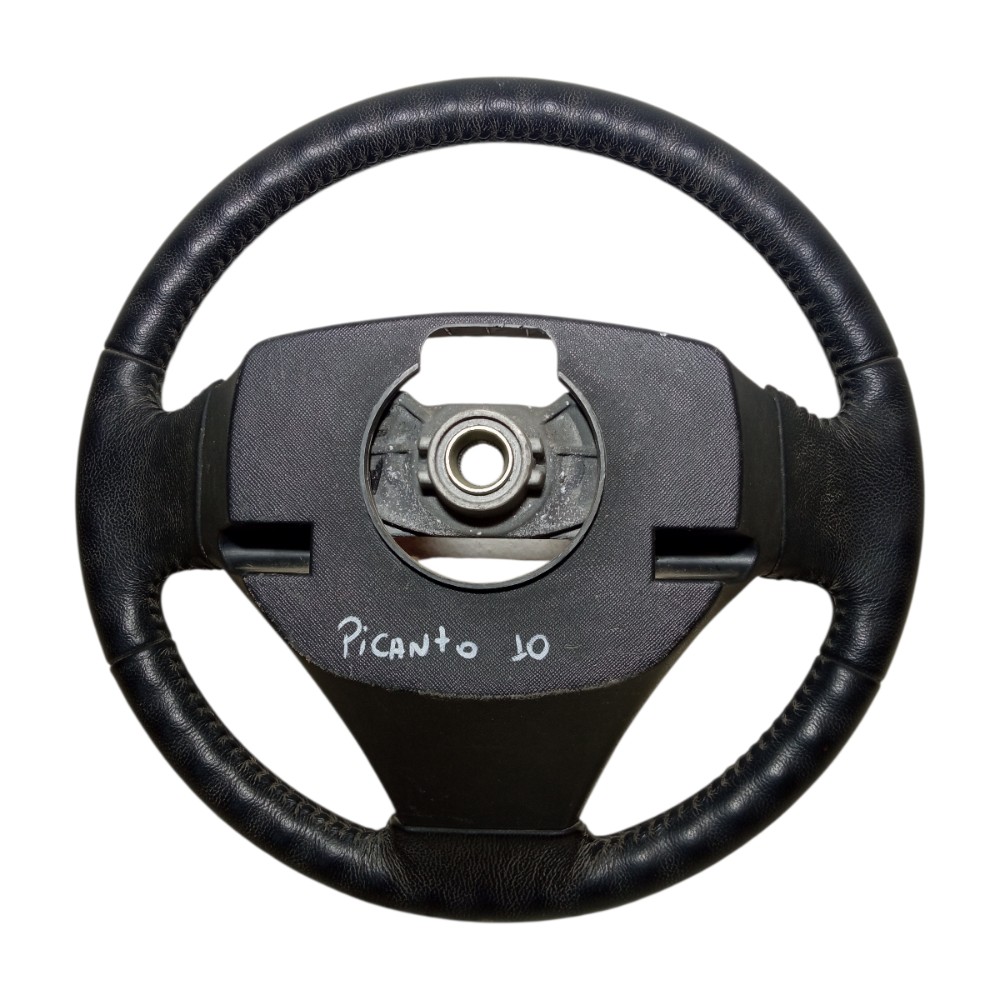 Volante Direcao Kia Picanto 2009 2010 2011 1.0 Preto 5