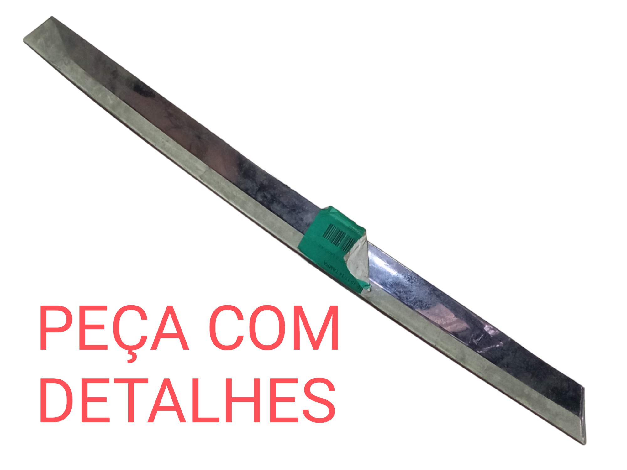Friso Suporte Luz Placa Tampa Traseira Jac J5 2012 A 2015 2
