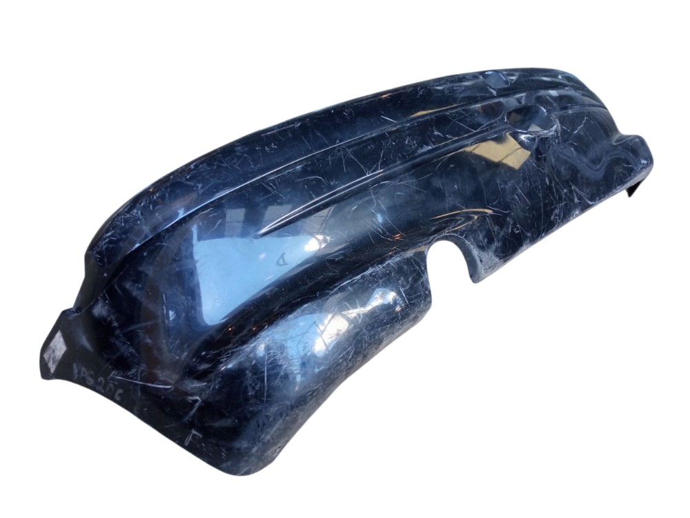 Grade Parachoque Traseiro Peugeot 206 Hatch 2002 2005  Preto Brilhante 3