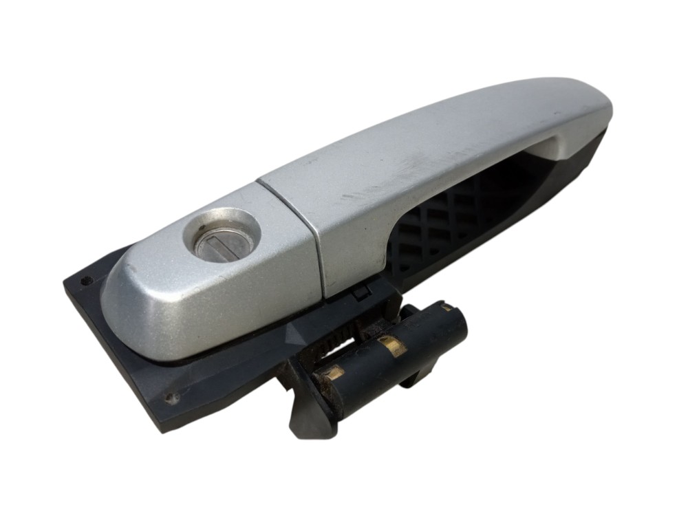 Macaneta Externa Dianteira Esquerda Chery Tiggo 2 2009 2012  Prata Dianteira 3