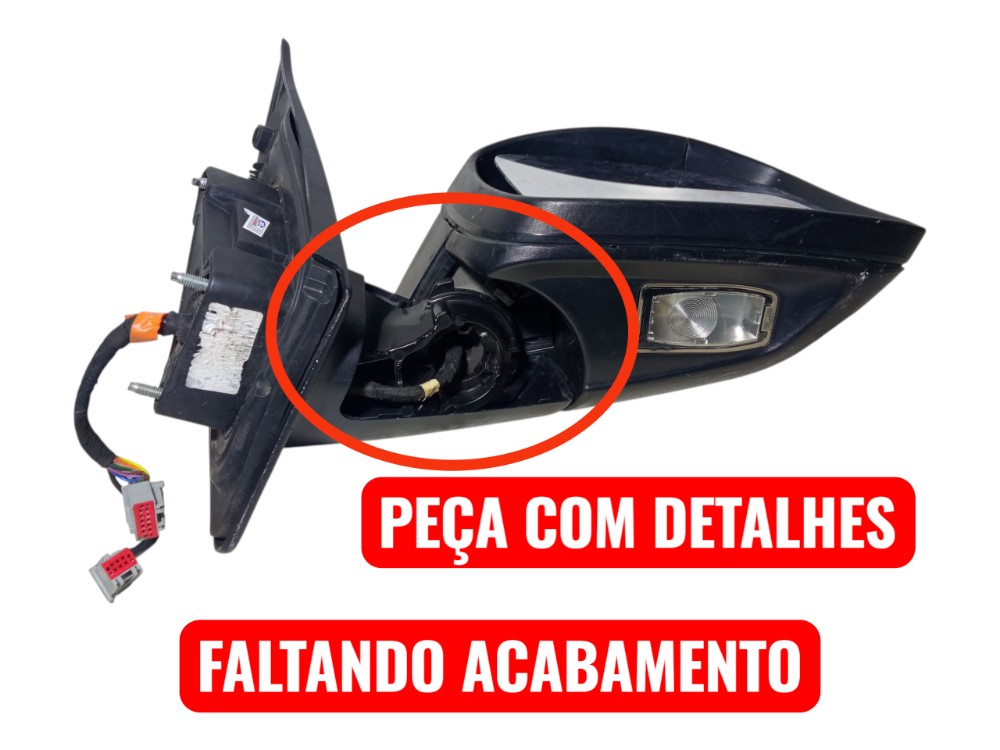 Retrovisor Eletrico Direito Land Rover Freelander 2012 2015 3