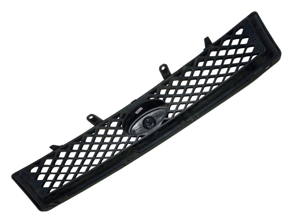 Grade Dianteira Superior Ford Fiesta 2008 2009 2010 Original Preto Fosco 7
