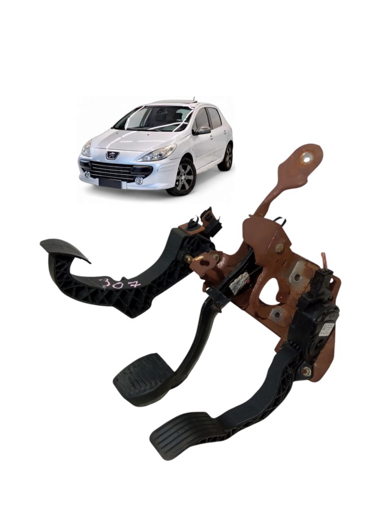 Conjunto Pedal Acelerador Freio Embreagem Peugeot 307 2011 1