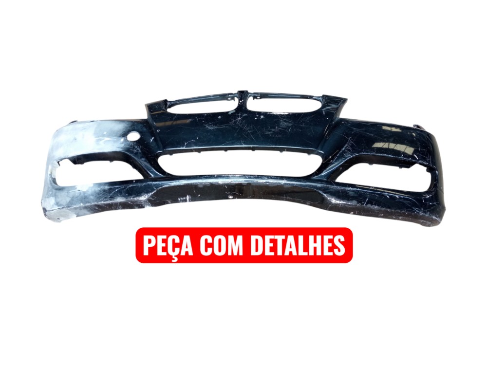 Grade Parachoque Dianteiro Bmw 318i 320i 2009 2012 Original Preto Brilhante 2