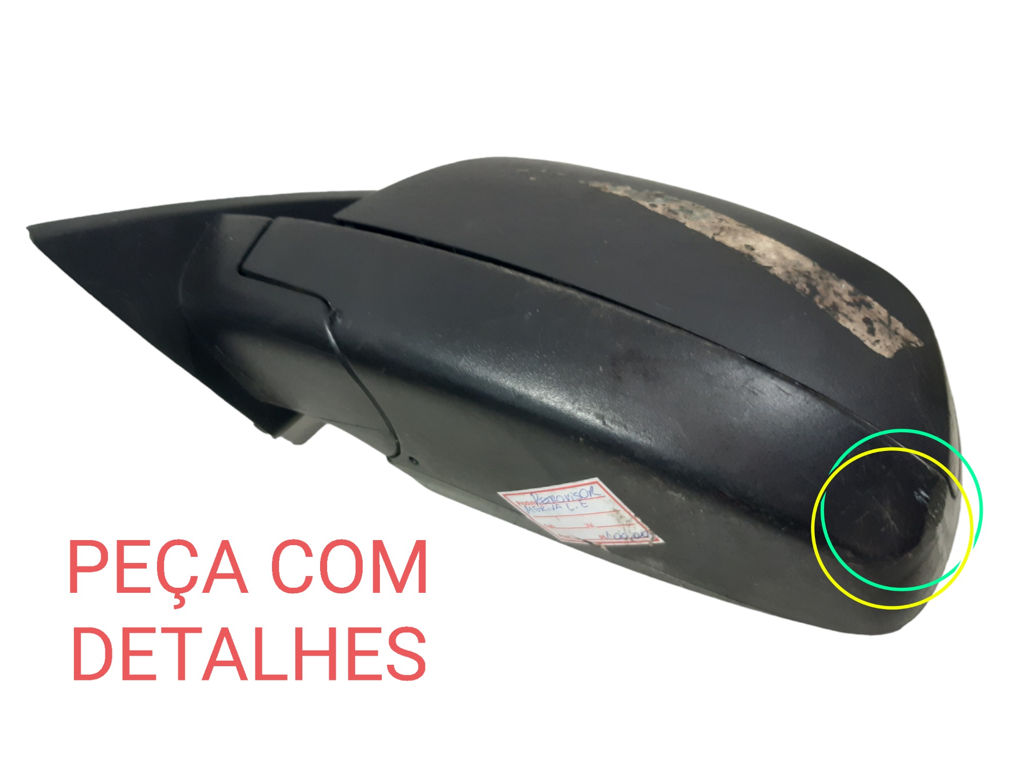 Retrovisor Externo Lado Esquerdo Gm Meriva 2003 A 2006 Usado 2
