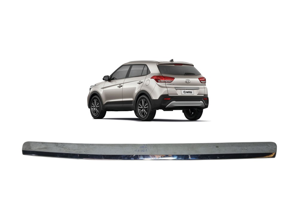 Acabamento Aplique Tampa Traseira Hyundai Creta 2017 2020