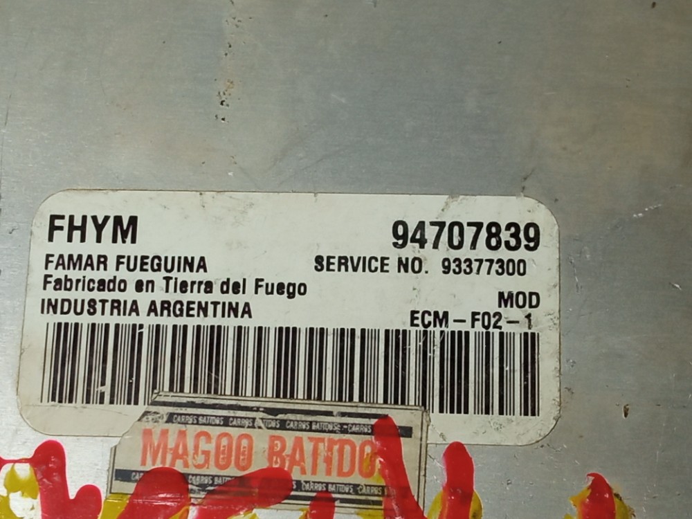 Modulo De Injecao Gm Corsa Celta 2007 2012 1 4 8v Original 6