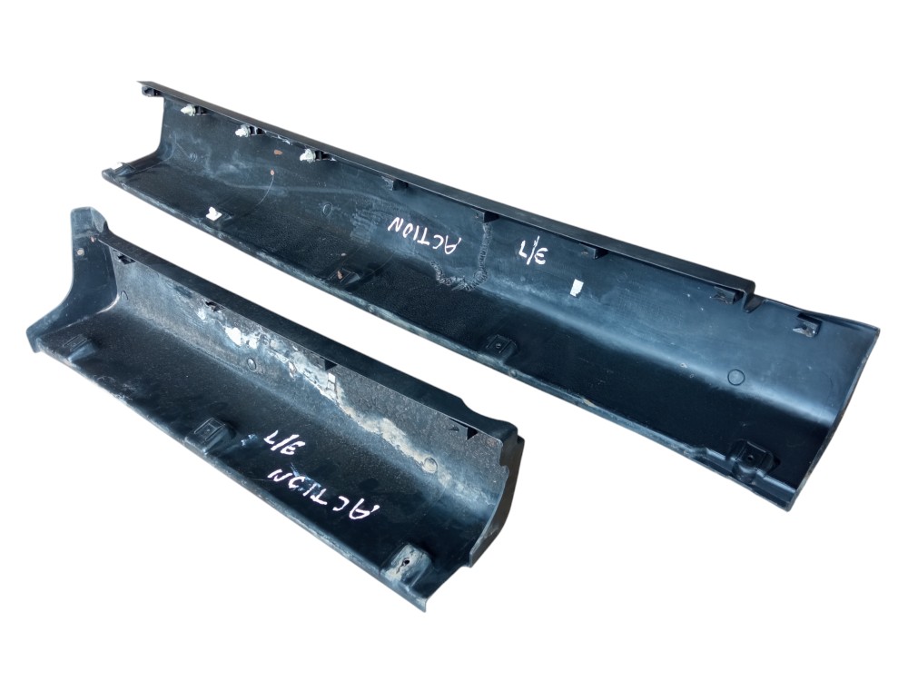 Par Spoiler Lateral Esquerdo Ssangyong Actyon 2010 2 0 Usado Preto 5