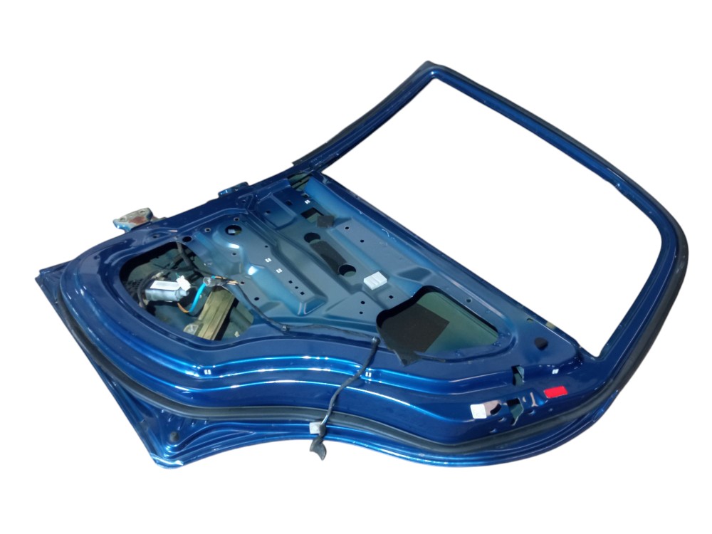 Porta Traseira Direita Chery Face 2010 2015 1.3 16v Original Traseira Direito Azul 5
