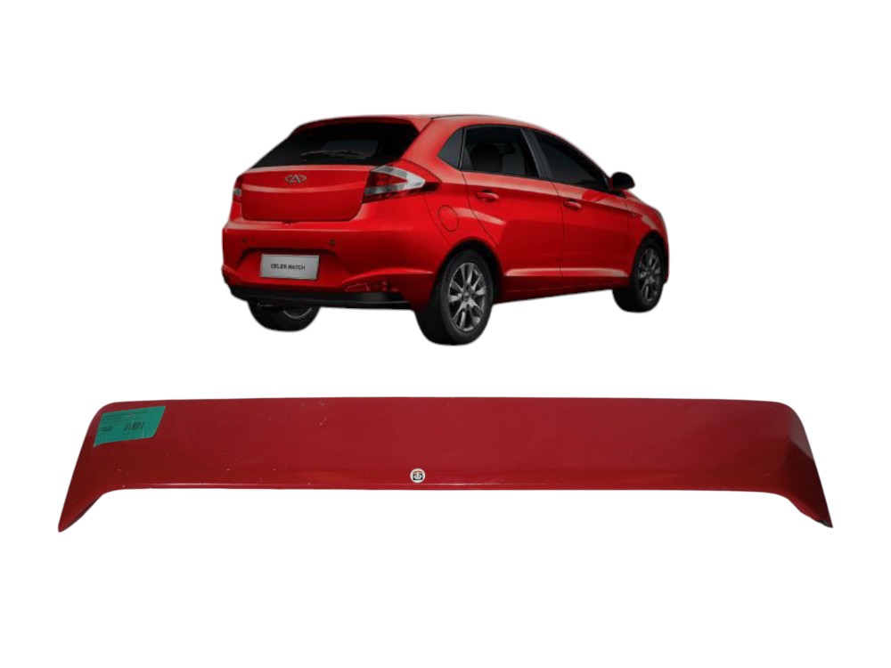 Aerofolio Tampa Traseira Chery Celer Hatch 2015 2018 Usado