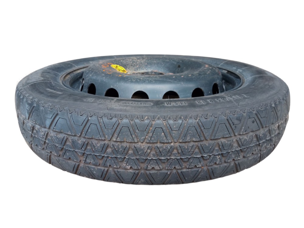 Roda Ferro Estepe Aro 18 Pneu 155 85 Volvo Xc90 2004 2005 T6 Preto 3