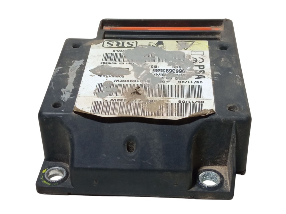 Modulo Central Airbag Citroën C3 2006 2010 Usado 9663693580 7