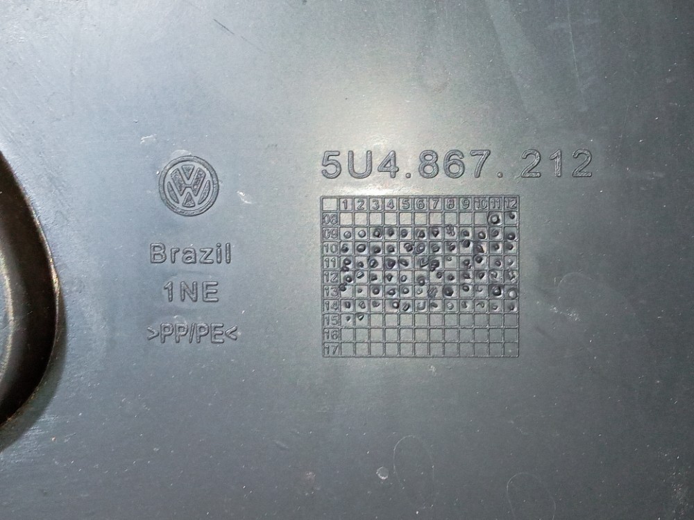 Forro Porta Traseira Direita Volkswagen Gol G5 2009 2012 7