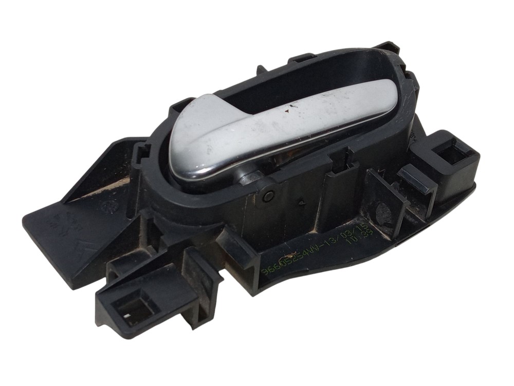 Macaneta Interna Dianteira Esquerda Peugeot 208 Citroen C3  Cromado Dianteira 3