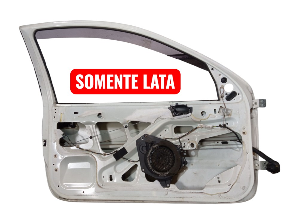 Porta Dianteira Esquerda Peugeot 207 2009 2015 2 Portas  Dianteira Esquerdo Branco 2
