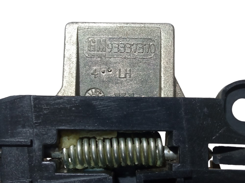 Macaneta Externa Dianteira Esquerda Vectra 2006 2011 Usado  Preto 3