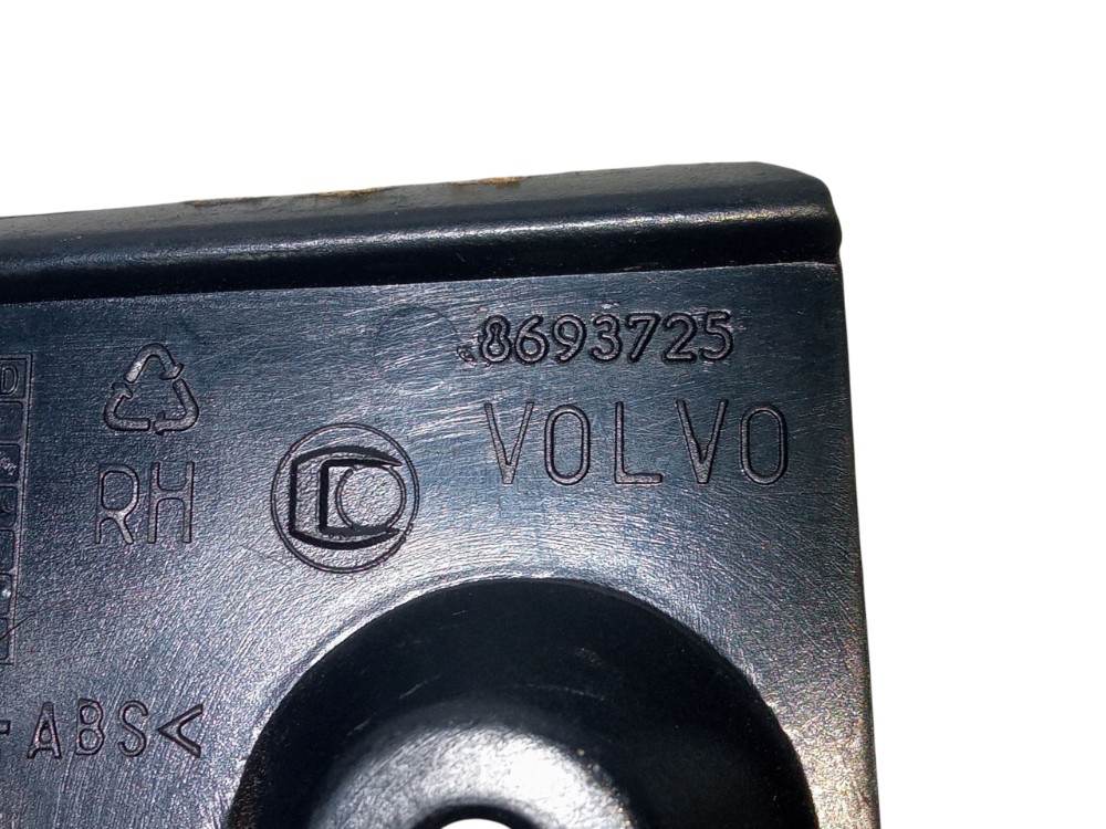 Macaneta Interna Porta Traseira Direita Volvo Xc70 2001 2005 Cinza Traseira 3