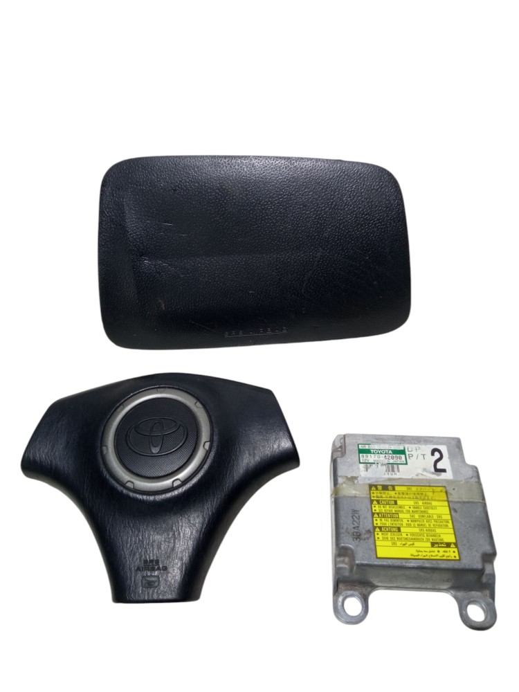 Kit Airbag Toyota Rav4 2001 2004 Original Usado 3
