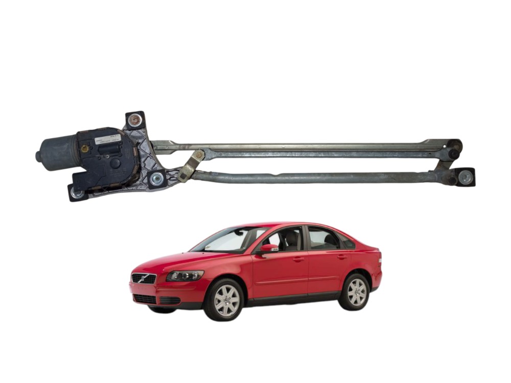 Galhada Maquina Motor Limpador Parabrisa Volvo S40 2005 2009 1