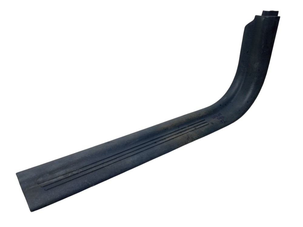 Moldura Acabamento Soleira Dianteira Esquerda Volvo S40 2007 Preto 2
