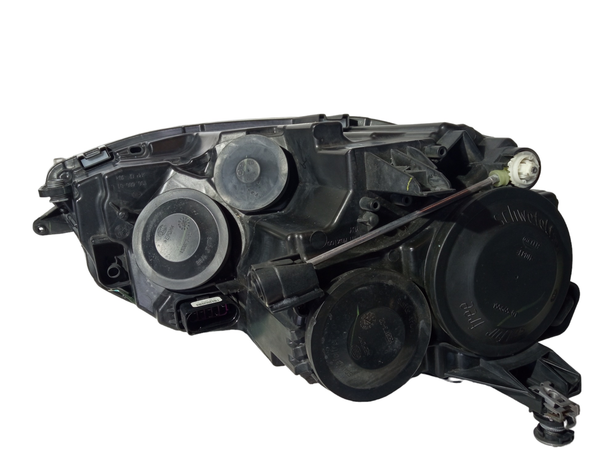 Farol Dianteiro Esquerdo Vw Golf Tsi Mk7 2014 2017 Usado 4