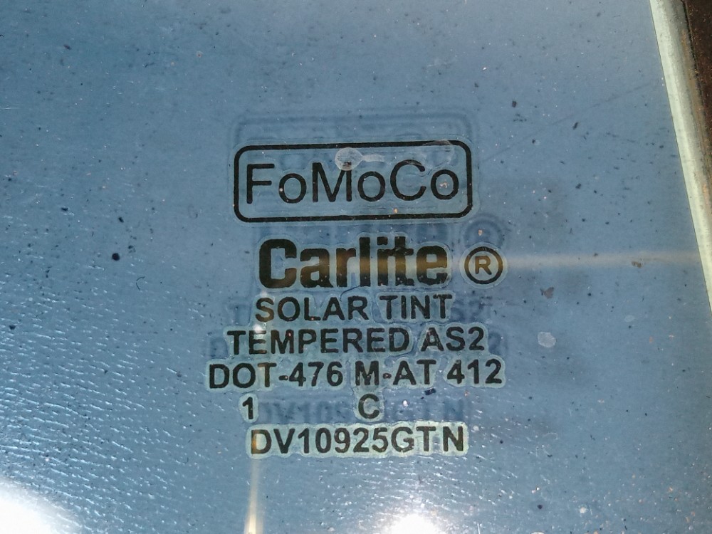 Vidro Fixo Porta Traseira Direita Ford Fusion 2008 2012 6