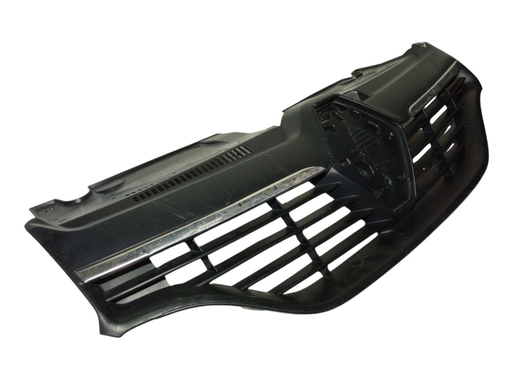 Grade Dianteira Superior Renault Logan Sandero 2015 2020  Preto Fosco 4