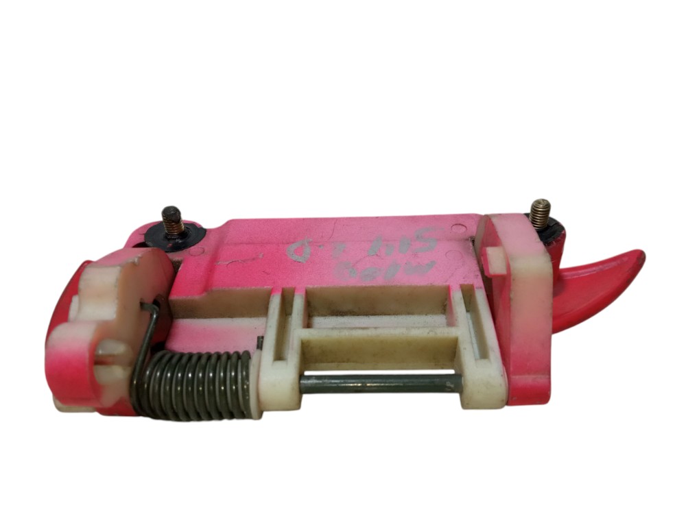Macaneta Externa Porta Dianteira Direita Effa M100 2009 2012 Vermelho Dianteira 5