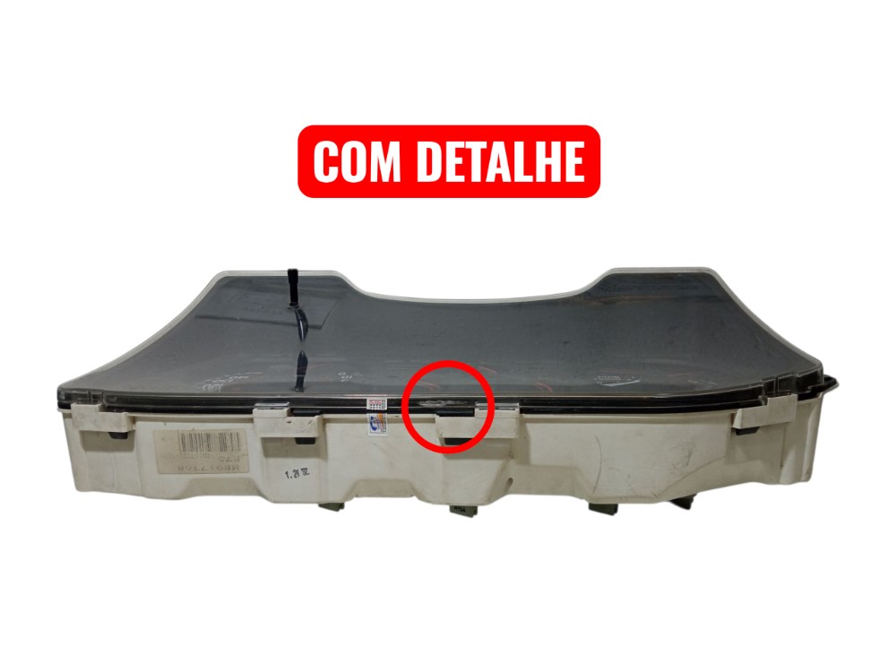 Moldura Painel Instrumentos Mitsubishi Eclipse 91 92 93 94  Preto 2
