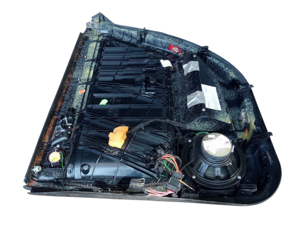 Forro De Porta Traseira Esquerda Audi A6 2001 2006 Original  Preto 5