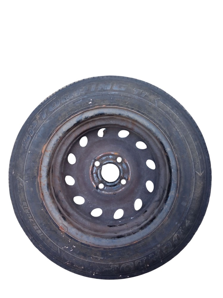 Roda De Ferro Aro 13 Pneu 165 70 Corsa Classic 2011 4 Furos 4