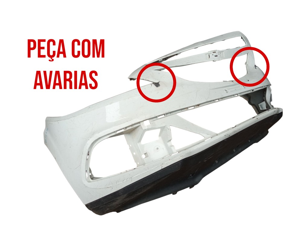 Parachoque Dianteiro Gm Onix Prisma 2013 2016 Original  Branco 2
