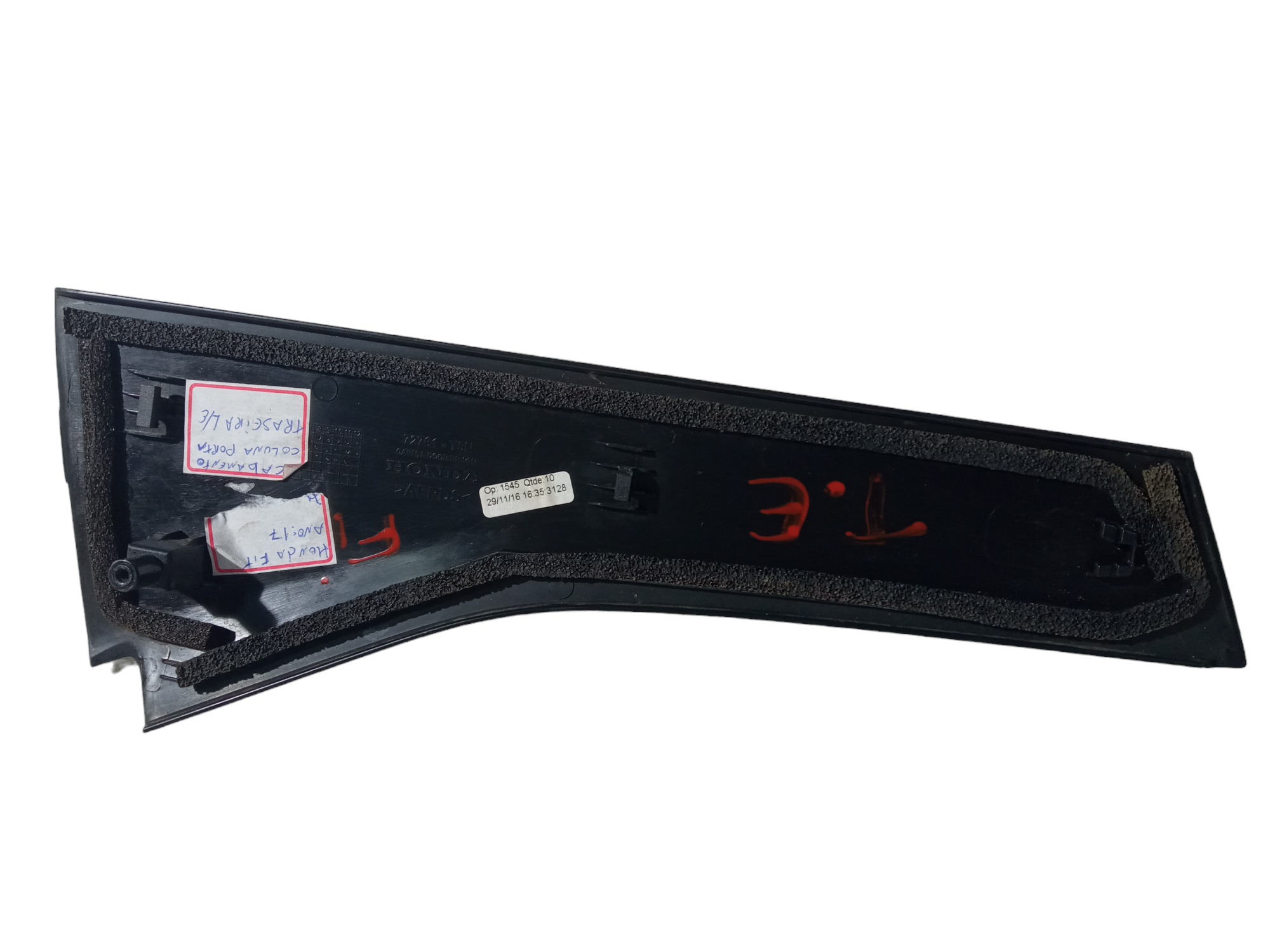 Acabamento Coluna Traseiro Esquerdo Honda Fit 2015 A 2019 3