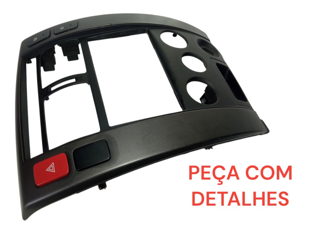 Moldura Acabamento Painel Central Hyundai Tucson 2006 2012 2