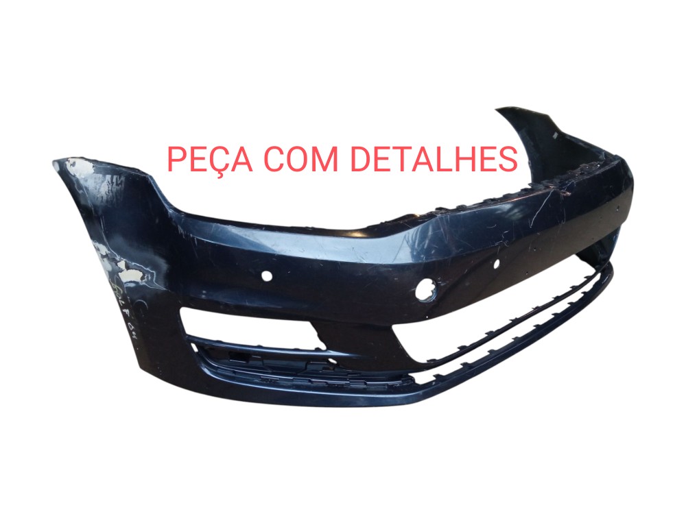 Parachoque Dianteiro Volkswagen Golf 2014 2017 Original  Azul 2