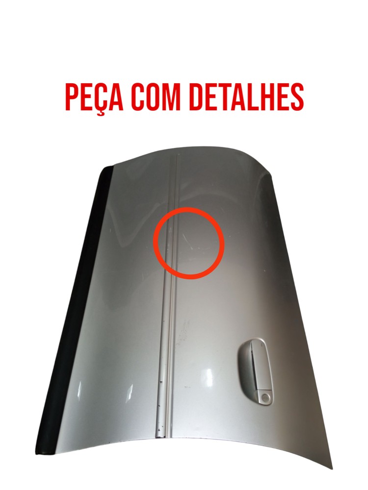 Porta Dianteira Esquerda Audi A3 2001 2006 4 Portas Original Dianteira Direito Prata 2