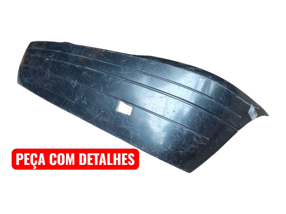 Grade Parachoque Traseiro Renault Clio Hatch 99 2003  Preto Brilhante 2