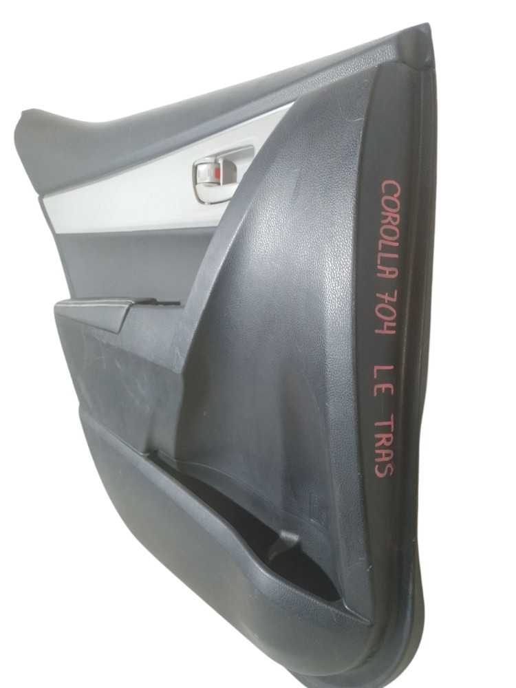 Forro Porta Traseira Lado Esquerdo Toyota Corolla 2016 2019 Preto 2