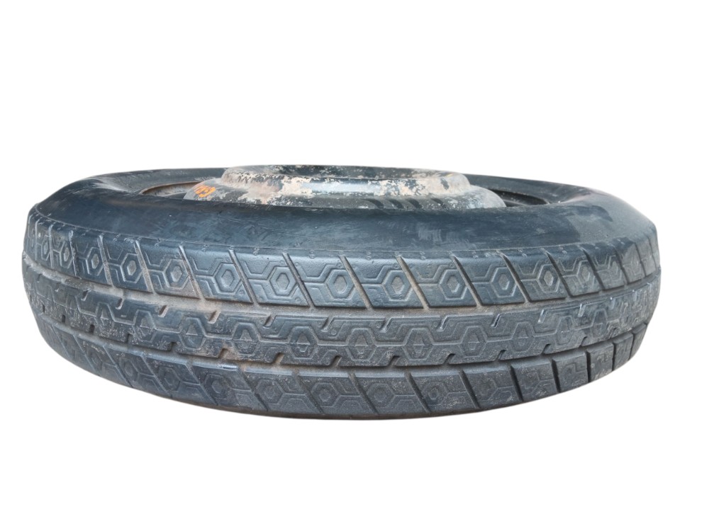 Roda Ferro Estepe Aro 16 Pneu 145 90 Chrysler Grand Caravan Preto 7