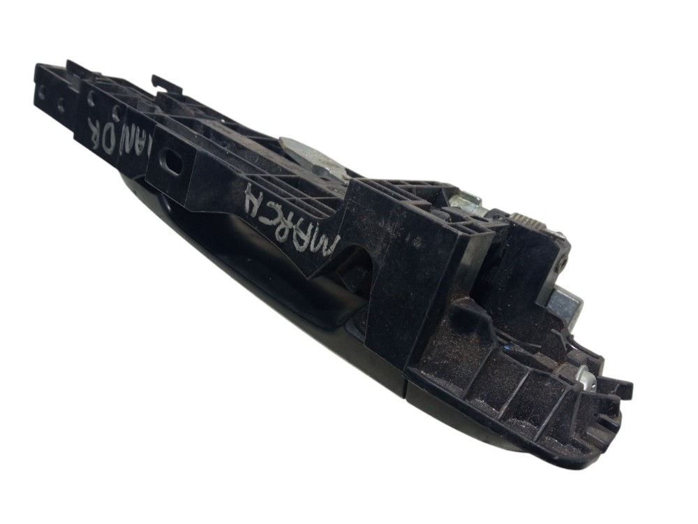 Macaneta Externa Dianteira Direita Nissan March 2012 2018  Preto Dianteira 6