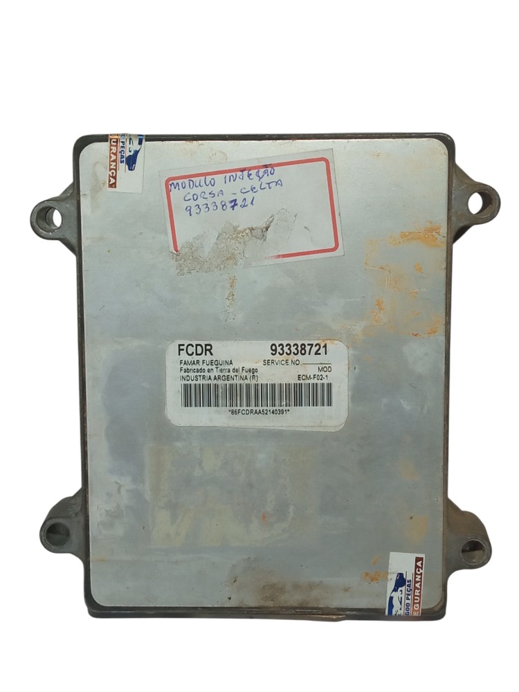 Modulo Central Injecao Gm Celta Prisma 2006 2009 1 0 8v Flex 5