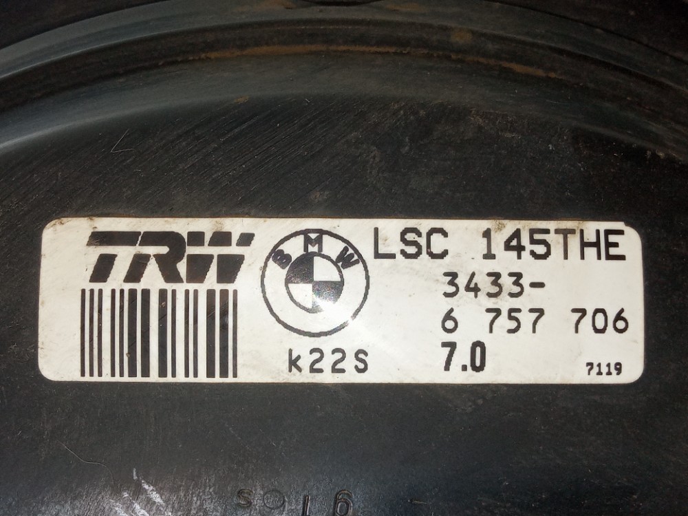 Hidrovacuo Servo Freio Bmw X5 2000 2005 4 4 V8 Usado 6