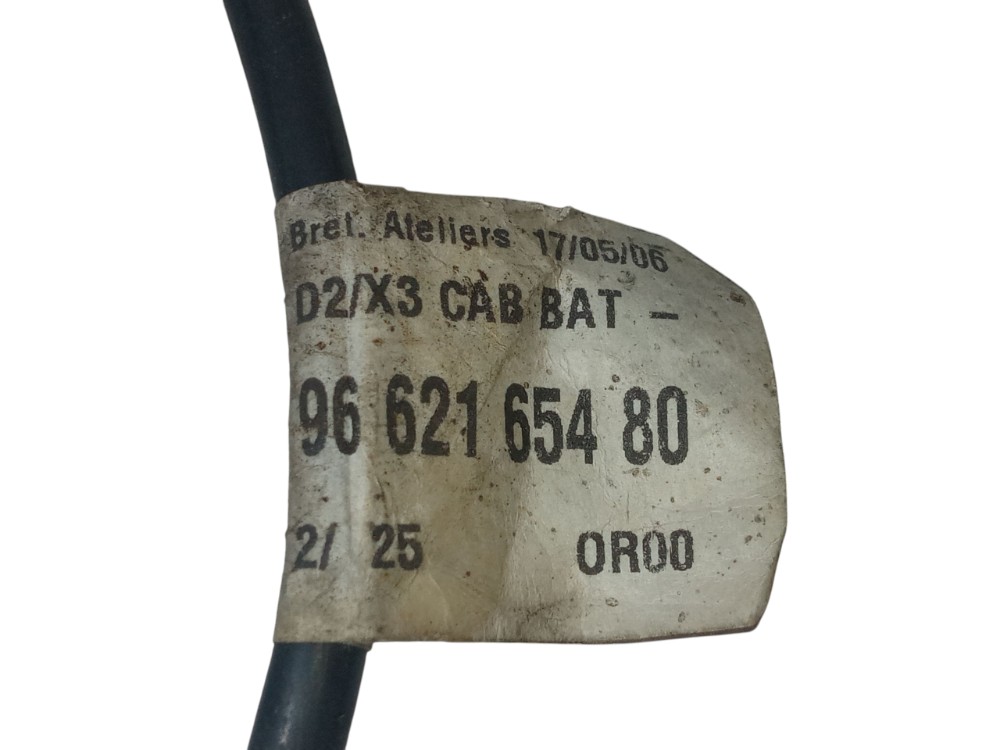 Cabo Polo Negativo Bateria Peugeot 407 Sw 2005 2009 3.0 V6 6