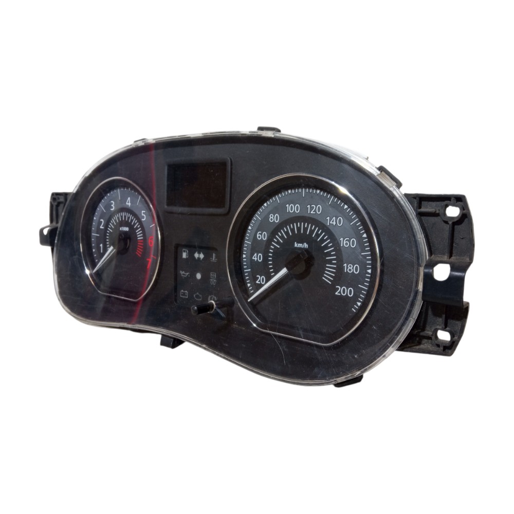 Painel Instrumentos Renault Logan Sandero 2009 2014 Preto 3