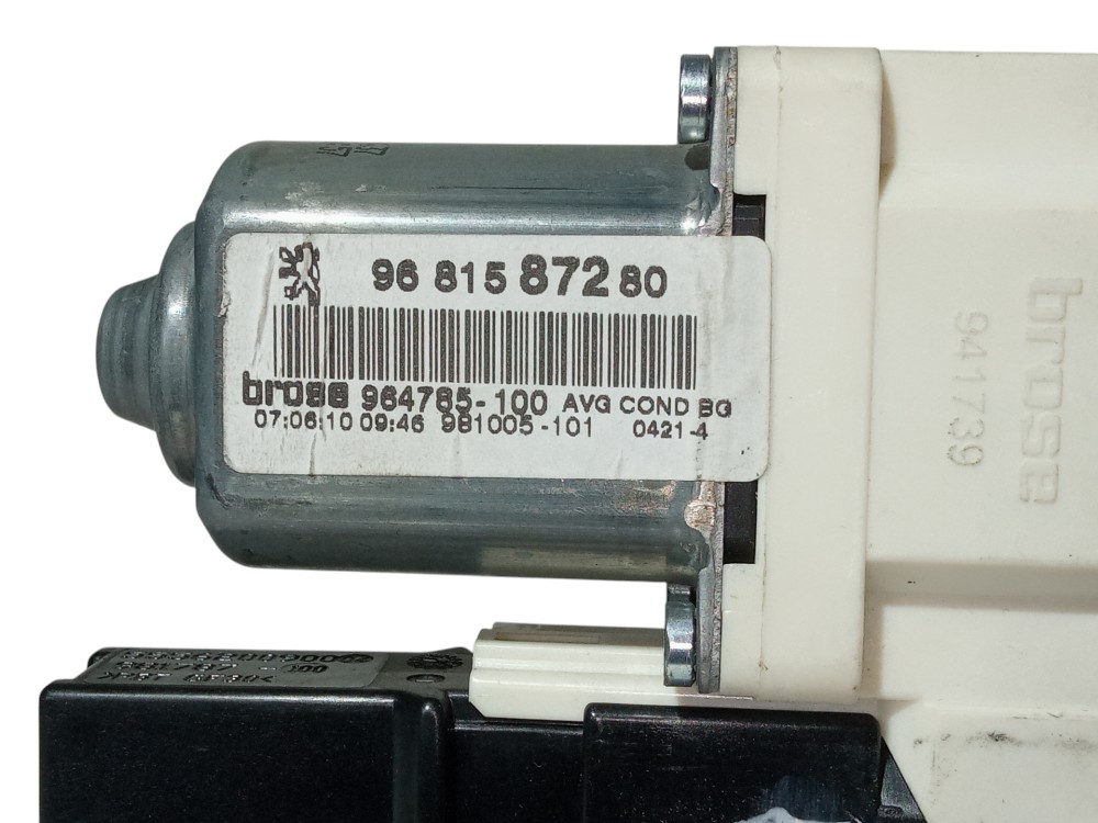 Motor Vidro Eletrico Dianteiro Esquerdo Peugeot 307 2006 12 4