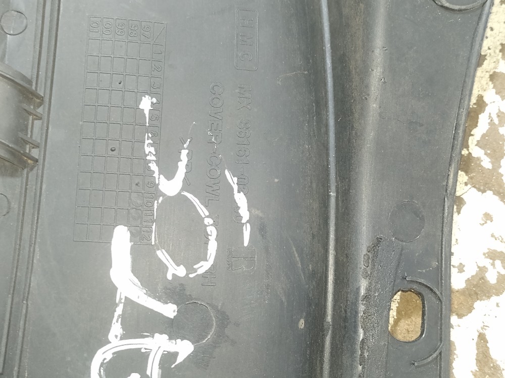 Acabamento Grade Churrasqueira Hyundai Atos 2000 2003 1.0 Preto 6