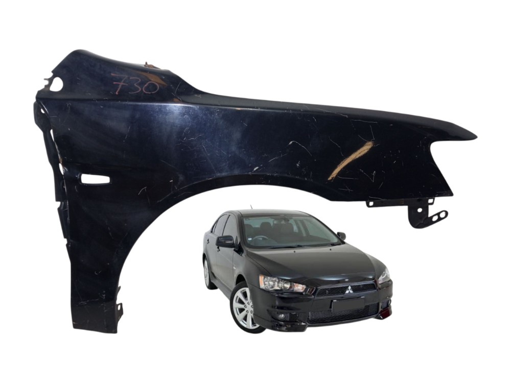 Paralama Dianteiro Direito Mitsubishi Lancer 2010 2015 1