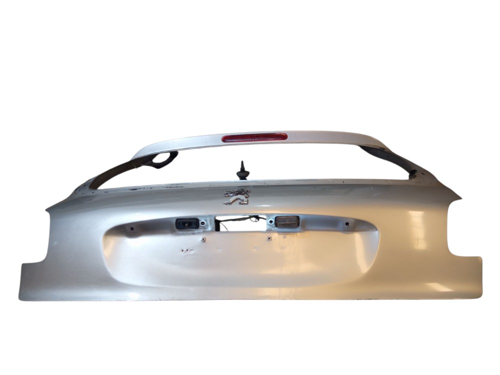 Tampa Traseira Porta Malas Peugeot 206 2002 2008 Prata 5