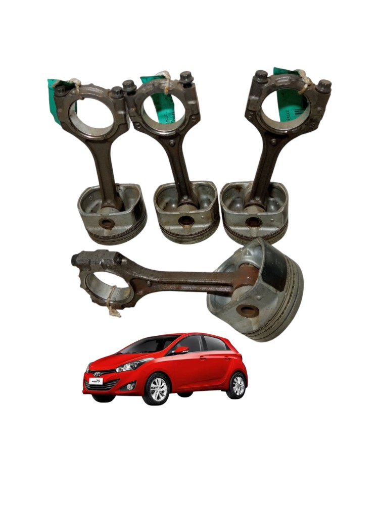 Kit Jogo Bielas Hyundai Hb 20 2013 2016 1.6 16v Std 1