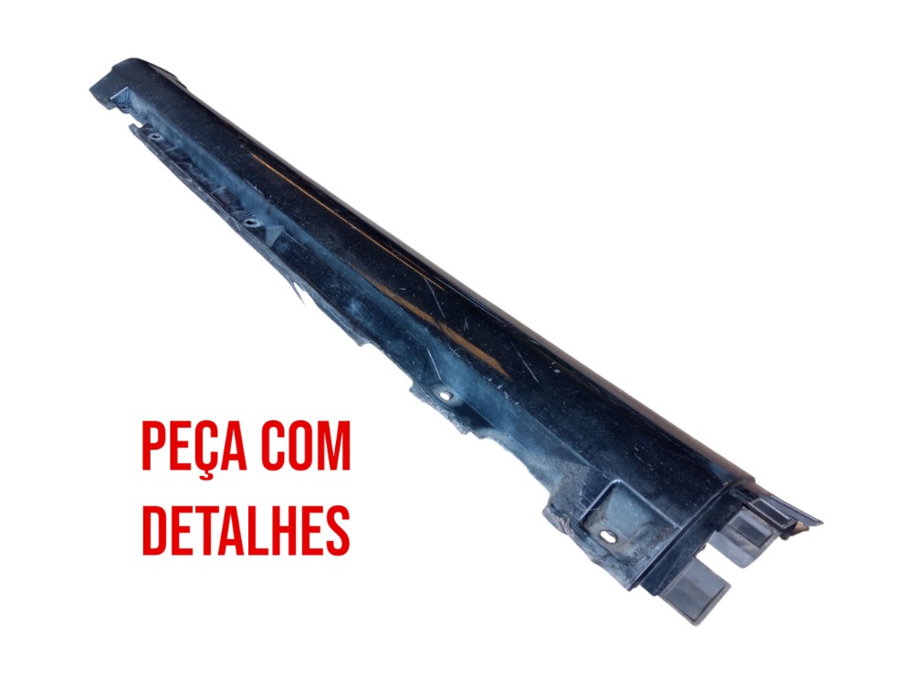 Acabamento Spoiler Saia Lateral Esquerdo Volvo S40 2005 2009 Preto 2
